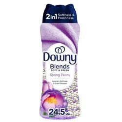 Downy Blends Soft & Fresh In-Wash Scent Booster - Spring Peony Scented Laundry Beads - 24.5oz
