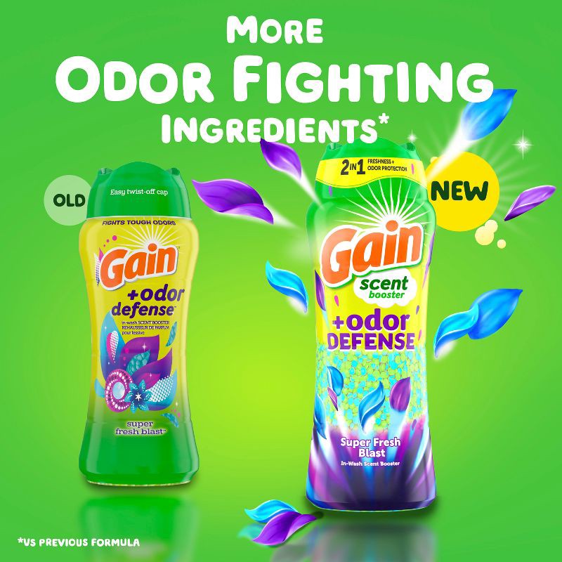 slide 2 of 14, Gain Odor Laundry Additive Beads - 4.8oz, 4.8 oz