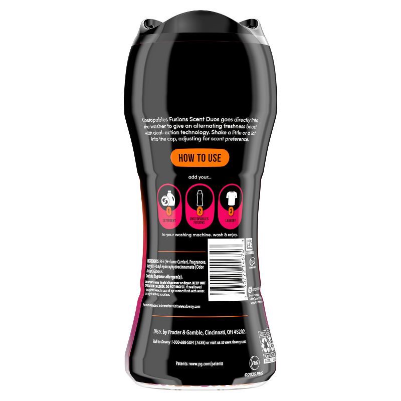 slide 11 of 11, Downy Unstopables Fusions Sunset & Citrus Laundry Additive Beads - 10.7oz, 10.7 oz