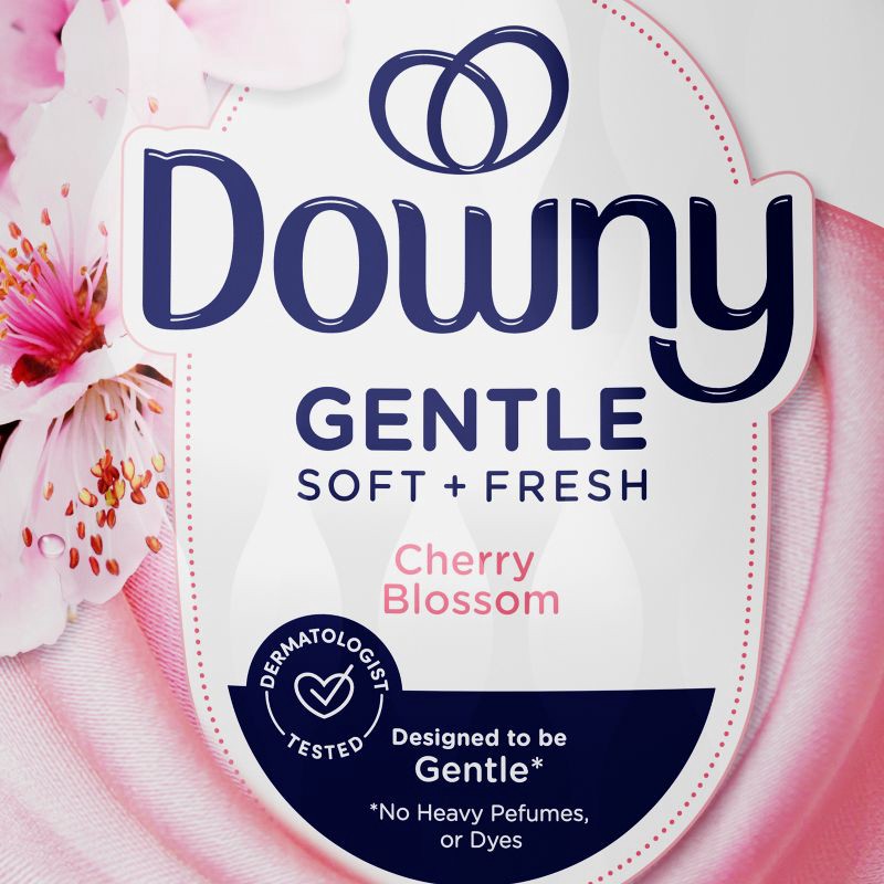 slide 11 of 11, Downy Gentle Fabric Softener Cherry Blossom Scented -56oz, 56 oz