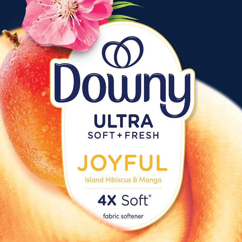 slide 11 of 11, Downy Joyful Liquid Fabric Softener - 93oz, 93 oz