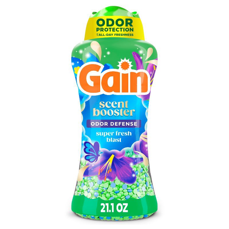 slide 1 of 13, Gain Odor Laundry Additive Beads - 21.1oz, 21.1 oz