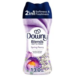 Downy Blends Soft & Fresh In-Wash Scent Booster - Spring Peony Scented Laundry Beads - 13.0oz