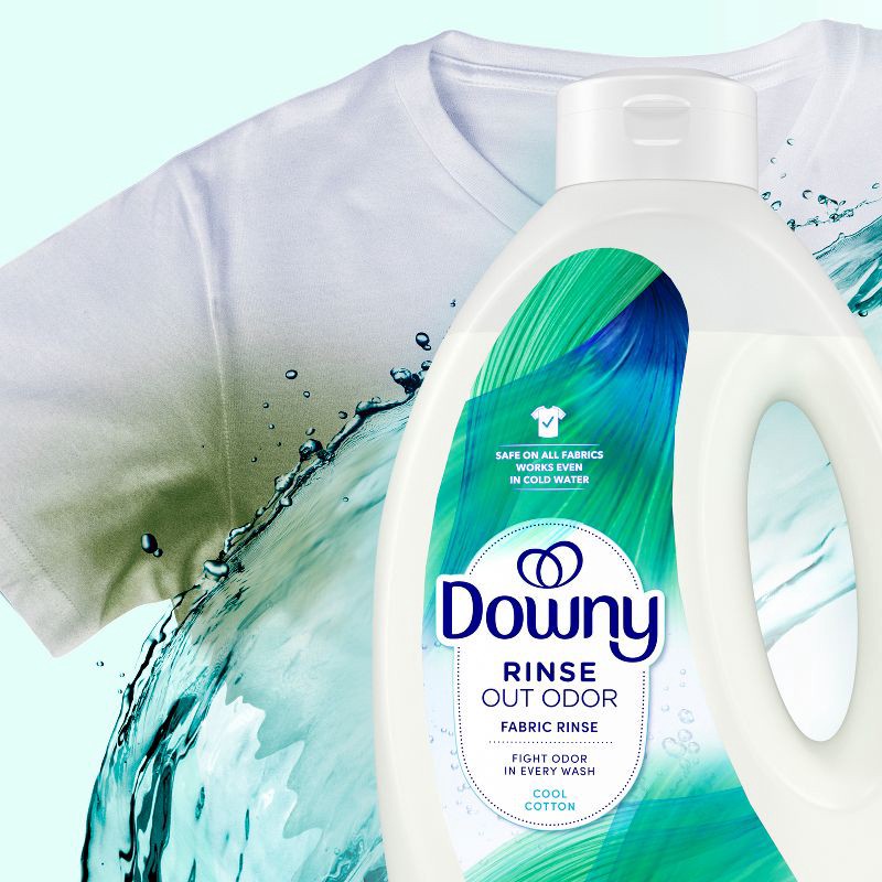slide 14 of 14, Downy FE Rinse Cool Cotton Liquid Laundry Additive - 62oz, 62 oz