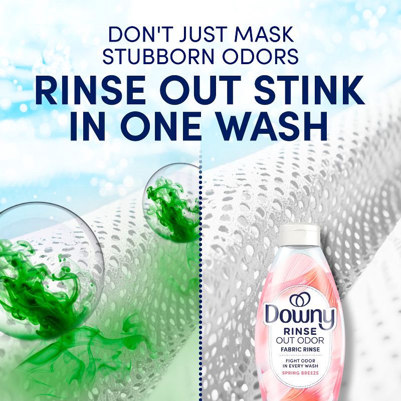 slide 2 of 15, Downy Rinse and Refresh - Spring Breeze - Rinse Out Odors - 48 fl oz, 48 fl oz