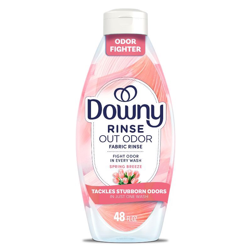 slide 1 of 15, Downy Rinse and Refresh - Spring Breeze - Rinse Out Odors - 48 fl oz, 48 fl oz