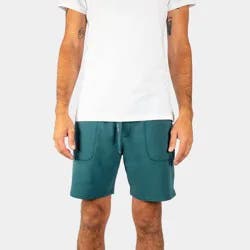 Pair of Thieves Men's Pajama Shorts - Dark Teal M