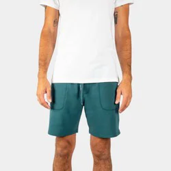 Pair of Thieves Men's Pajama Shorts - Dark Teal L