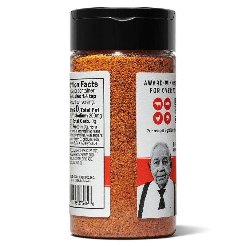 slide 3 of 3, Kinder's All Purpose Meat and Veggie Seasoning - 6oz, 6 oz