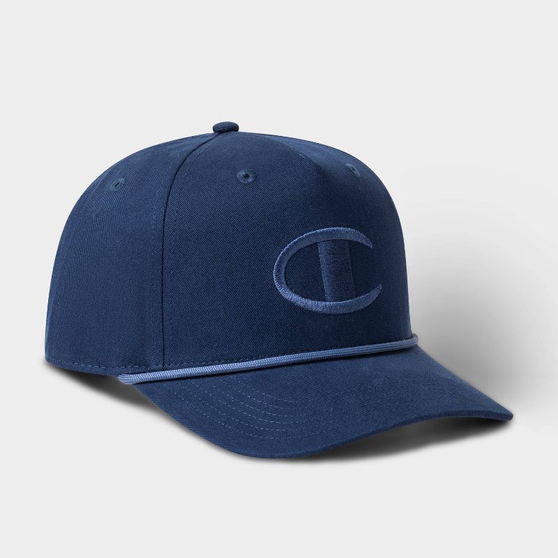 slide 3 of 4, Champion Adult Noah Twill Baseball Hat - Navy, 1 ct