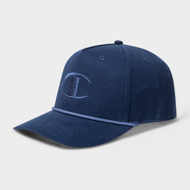 slide 4 of 4, Champion Adult Noah Twill Baseball Hat - Navy, 1 ct