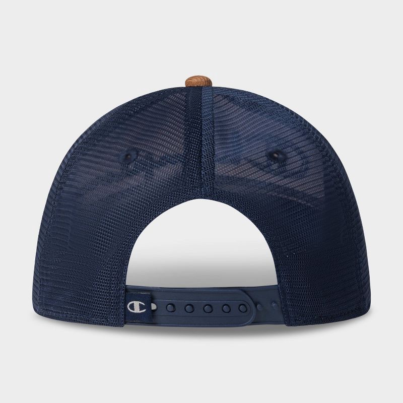 slide 3 of 4, Champion Adult Travis Faux Suede and Corduroy Baseball Hat - Brown, 1 ct