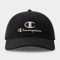 Champion Adult Hobby Corduroy Baseball Hat - Black