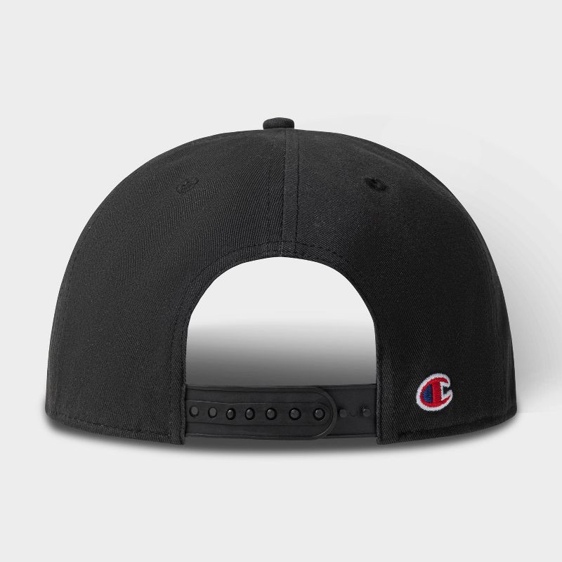 slide 2 of 4, Champion Adult Noah Twill Baseball Hat - Black, 1 ct