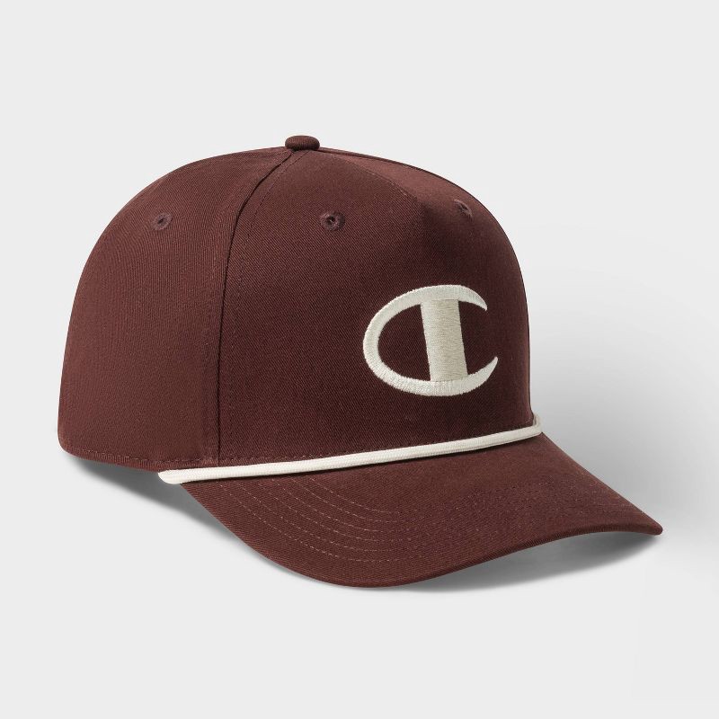 slide 3 of 4, Champion Adult Noah Twill Baseball Hat - Ruby, 1 ct