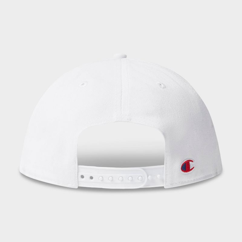 slide 2 of 4, Champion Adult Noah Twill Baseball Hat - White, 1 ct