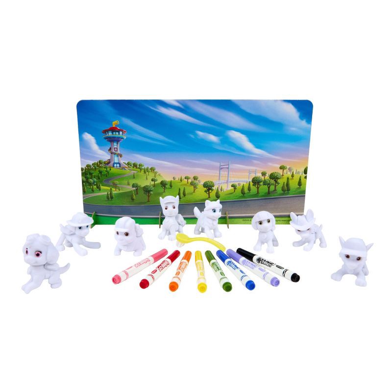 slide 3 of 5, Crayola Scribble Scrubbie PAW Patrol Pup Pack, 8ct, PAW Patrol Figurines, Color and Wash Toy for Boys and Girls, Holiday and Christmas Gift, 3+, 8 ct