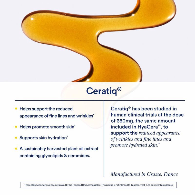 slide 6 of 8, Ritual HyaCera Daily Vegan Skin Hydration Capsules - 30ct, 30 ct