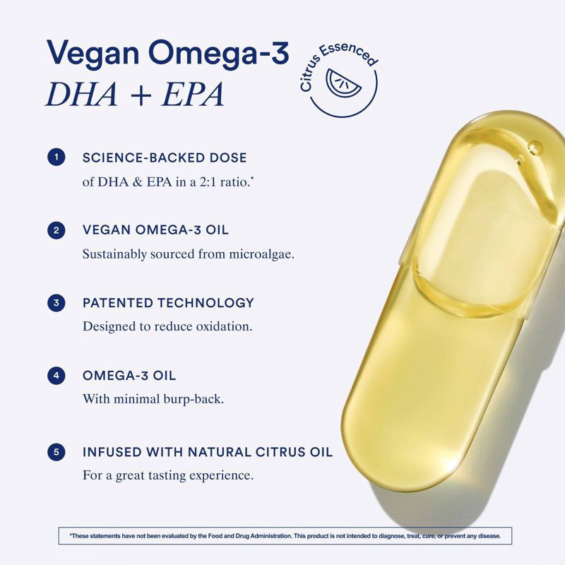 slide 2 of 8, Ritual Omega 3 and Fish Oil Capsule - 30ct, 30 ct