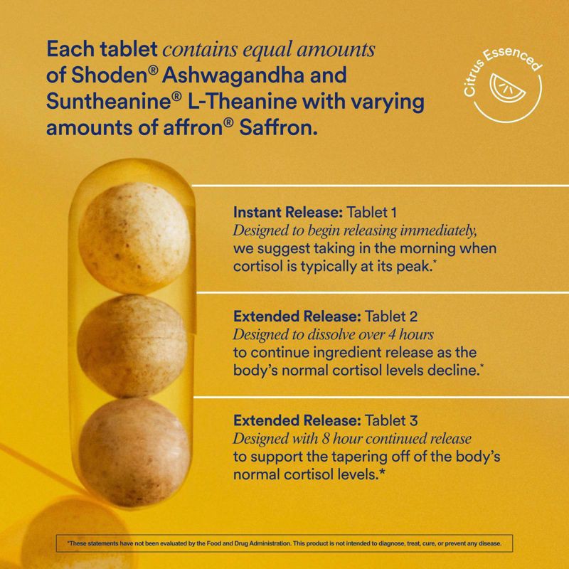 slide 2 of 7, Ritual Stress Relief Vegan Dietary Supplements Capsule - 30ct, 30 ct