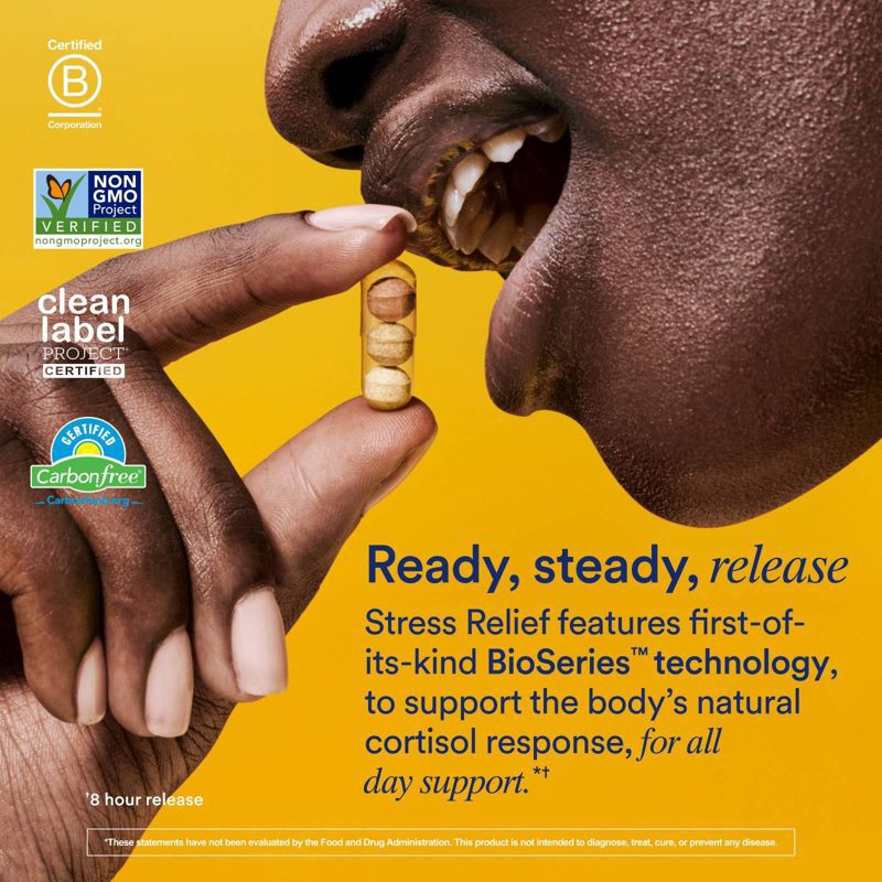 slide 3 of 7, Ritual Stress Relief Vegan Dietary Supplements Capsule - 30ct, 30 ct