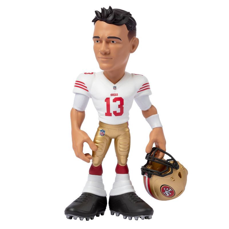 slide 2 of 4, NFL San Francisco 49ers Brock Purdy Gamechanger Mini Figure, 1 ct