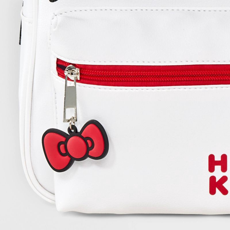 slide 4 of 4, Girls' Hello Kitty 10.5" Mini Backpack - White, 1 ct