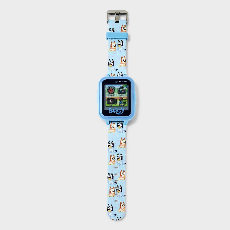 slide 2 of 3, Kids' Bluey Light Up Interactive Watch - Blue, 1 ct