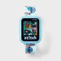 Disney Girls' Stitch Light Up Interactive Watch - Blue