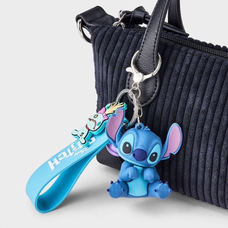 slide 3 of 3, Girls' Stitch Bag Charm - Blue, 1 ct