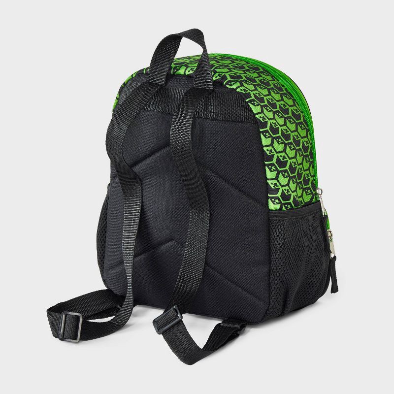 slide 2 of 4, Boys' Minecraft 11" Mini Backpack - Black/Green, 1 ct