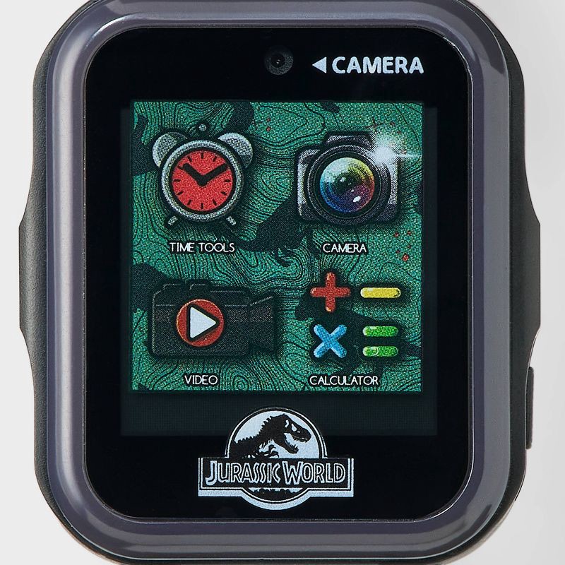 slide 3 of 3, Boys' Jurassic Park Light Up Interactive Watch - Green, 1 ct