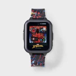 Boys' Spider-Man Light Up Interactive Watch - Black