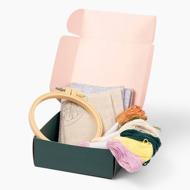 slide 2 of 5, Love x June 4ct Do-It-Yourself Punch Needle Coasters Set, 4 ct