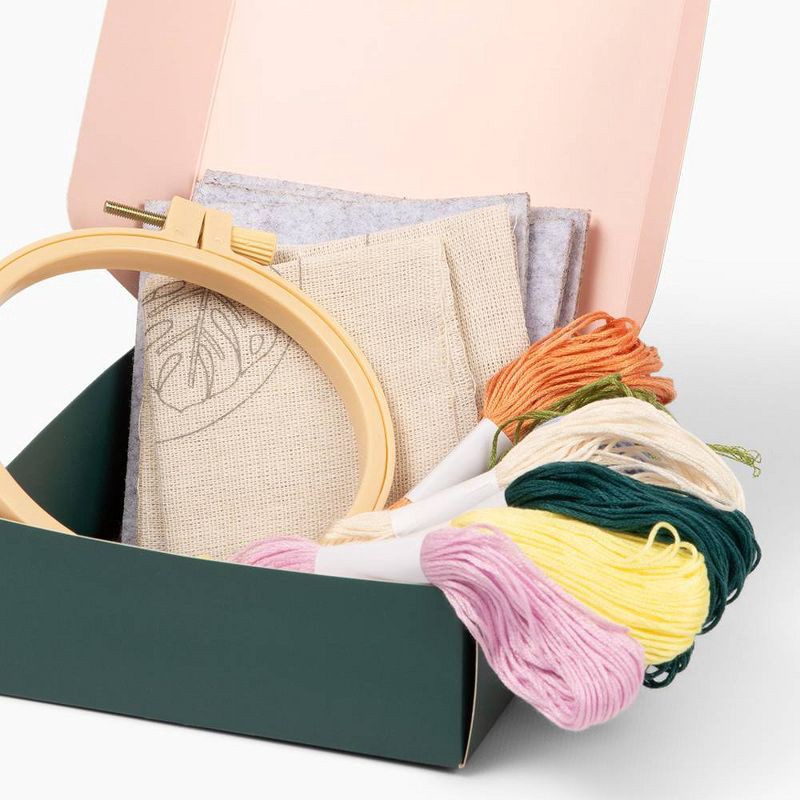 slide 3 of 5, Love x June 4ct Do-It-Yourself Punch Needle Coasters Set, 4 ct