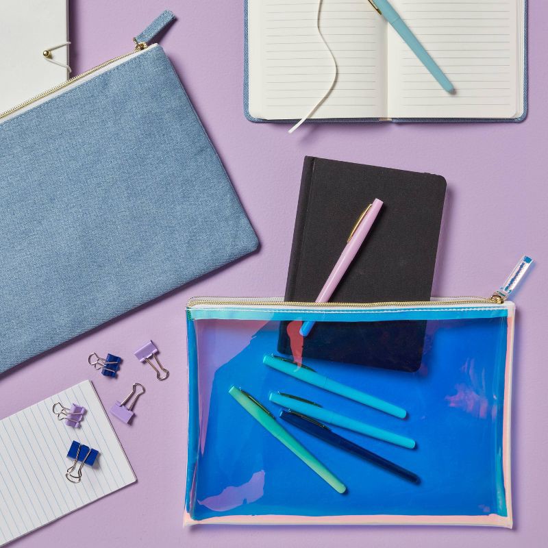 slide 2 of 4, 5"x7" Case Bound Journal Black - Spritz™, 1 ct