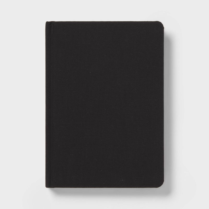 slide 1 of 4, 5"x7" Case Bound Journal Black - Spritz™, 1 ct