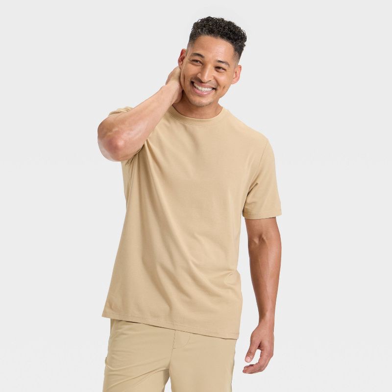 コールド　アズ　ライフ　Tシャツ XL ベージュ デトロイトハードコア Men's Comfort Wear T-Shirt - Goodfellow & Co™ Gold XL | Shipt