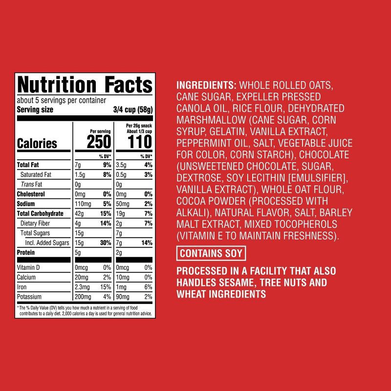 slide 4 of 4, Naturally Flavored Peppermint Cocoa Granola - 11oz - Good & Gather™, 11 oz