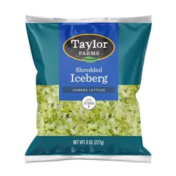 Taylor Farms Fresh Shredded Iceberg Lettuce - 8oz
