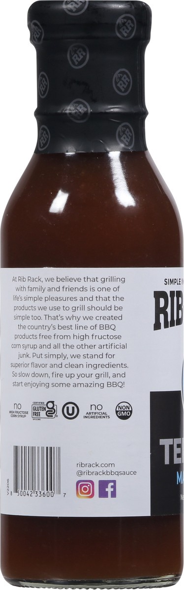 slide 3 of 11, Rib Rack Teriyaki Rib Marinade, 12 oz