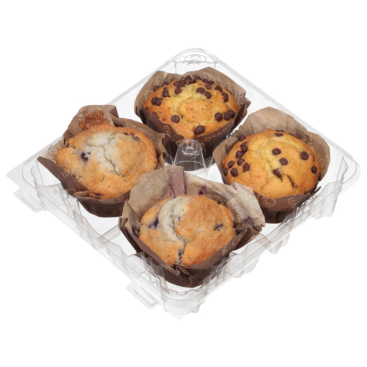 slide 7 of 12, Lunds & Byerlys Muffin Sampler 4 ea, 1 ct