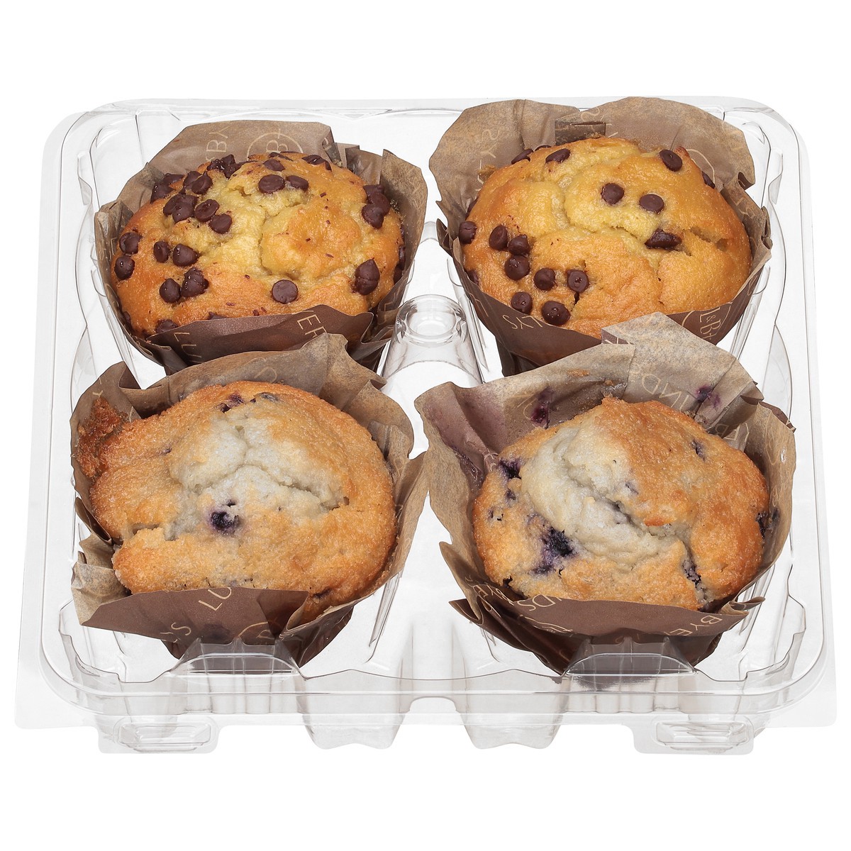 slide 5 of 12, Lunds & Byerlys Muffin Sampler 4 ea, 1 ct