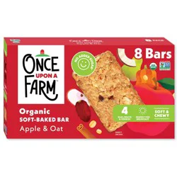 Once Upon a Farm Apple and Oat Snack Bars - 9.6oz/8ct