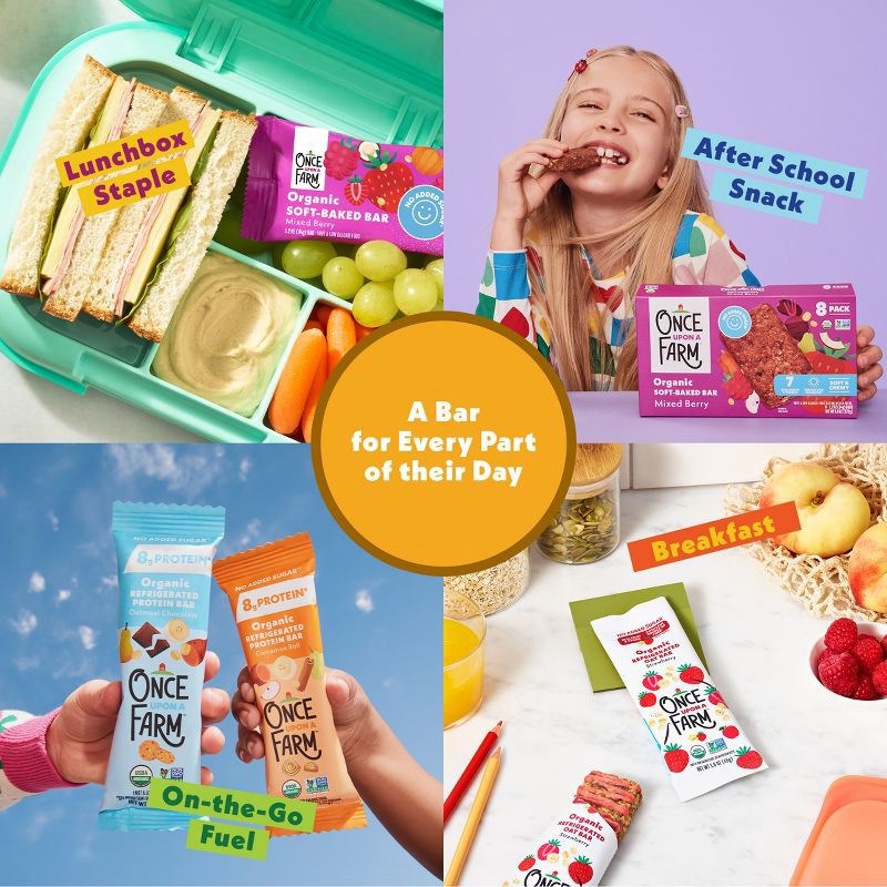 slide 8 of 10, Once Upon a Farm Snack Bars Banana Choc Chip Oat - 9.6oz/8ct, 8 ct; 9.6 oz