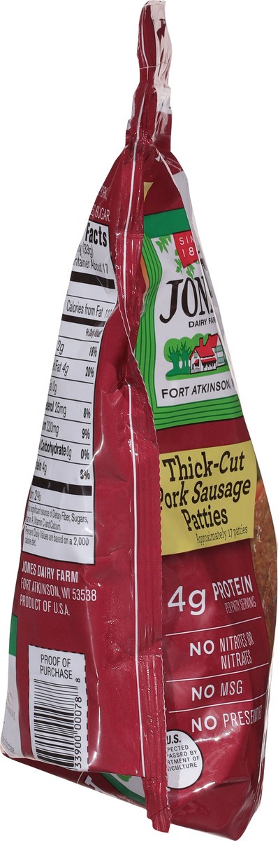 slide 9 of 13, Jones Dairy Farm Golden Brown All Natural Thick-Cut Pork Sausage 20 oz, 20 oz