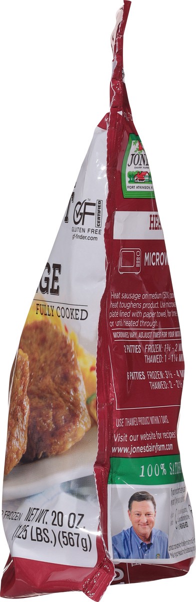 slide 10 of 13, Jones Dairy Farm Golden Brown All Natural Thick-Cut Pork Sausage 20 oz, 20 oz
