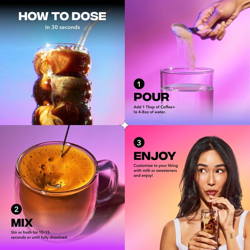 slide 4 of 6, Everyday Dose Mild Roast Mushroom Coffee - 3.6oz, 3.6 oz