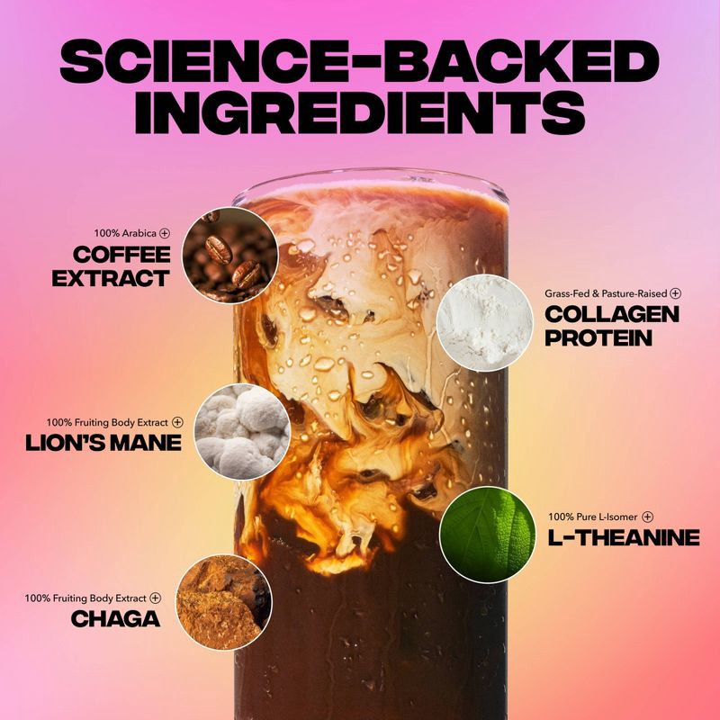 slide 5 of 6, Everyday Dose Medium Roast Mushroom Coffee Sample Kit - 1.74oz, 1.74 oz