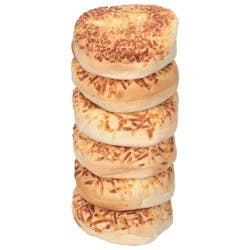 Lunds & Byerlys Asiago Bagels 6 ea